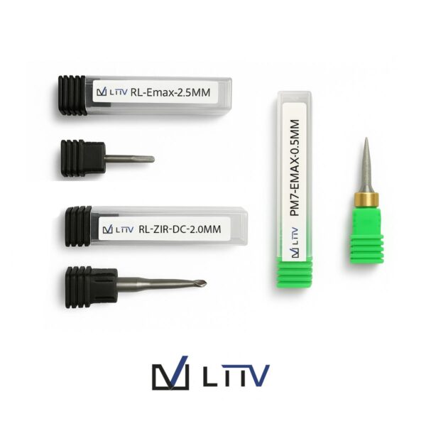 Fraises d'usinage • LIIV Dental